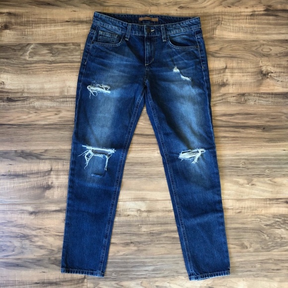 Joe's Jeans Blue Easy High Water Jeans 25 - Picture 2 of 11